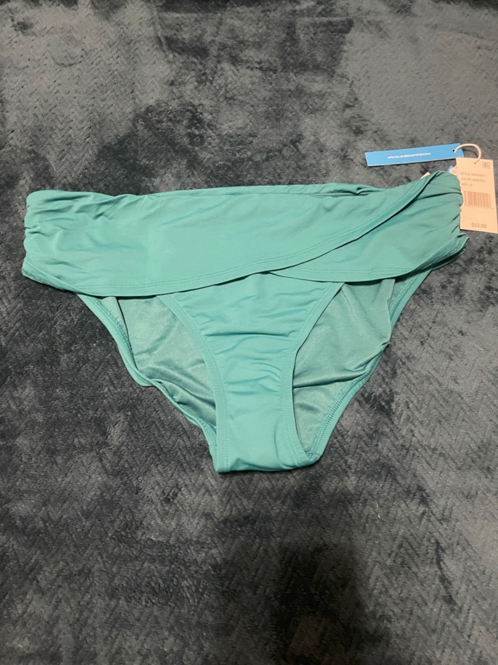 Bleu Rod Beattie Bikini Bottom in Teal